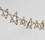 Glitter Rattan Star String Lights
