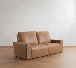 Larkspur Leather Power Reclining Sofa (86")