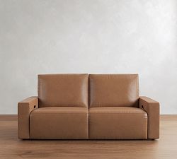 Larkspur Leather Power Reclining Sofa (86")