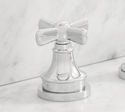 Mercer Cross Handle Widespread Bathroom Sink Faucet