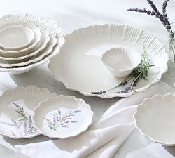 Monique Lhuillier Provence Outdoor Melamine Appetizer Plates - Set of 4