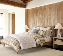 Layton  Leather Bed