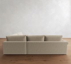 Westwood Roll Arm 3-Piece Wedge Sectional (131")