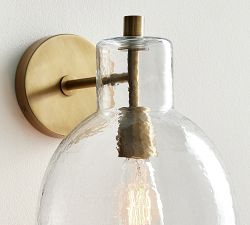 Bridget Recycled Glass Sconce (10'')