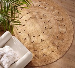 Cielo Jute Round Rug