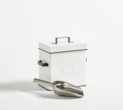 Enamel Pet Food Storage Bins