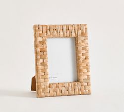 Flat Checkered Seagrass Frames