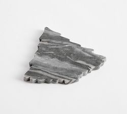 Gray Marble Tree Cheese Board