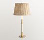 Reese Rattan Table Lamp (18")