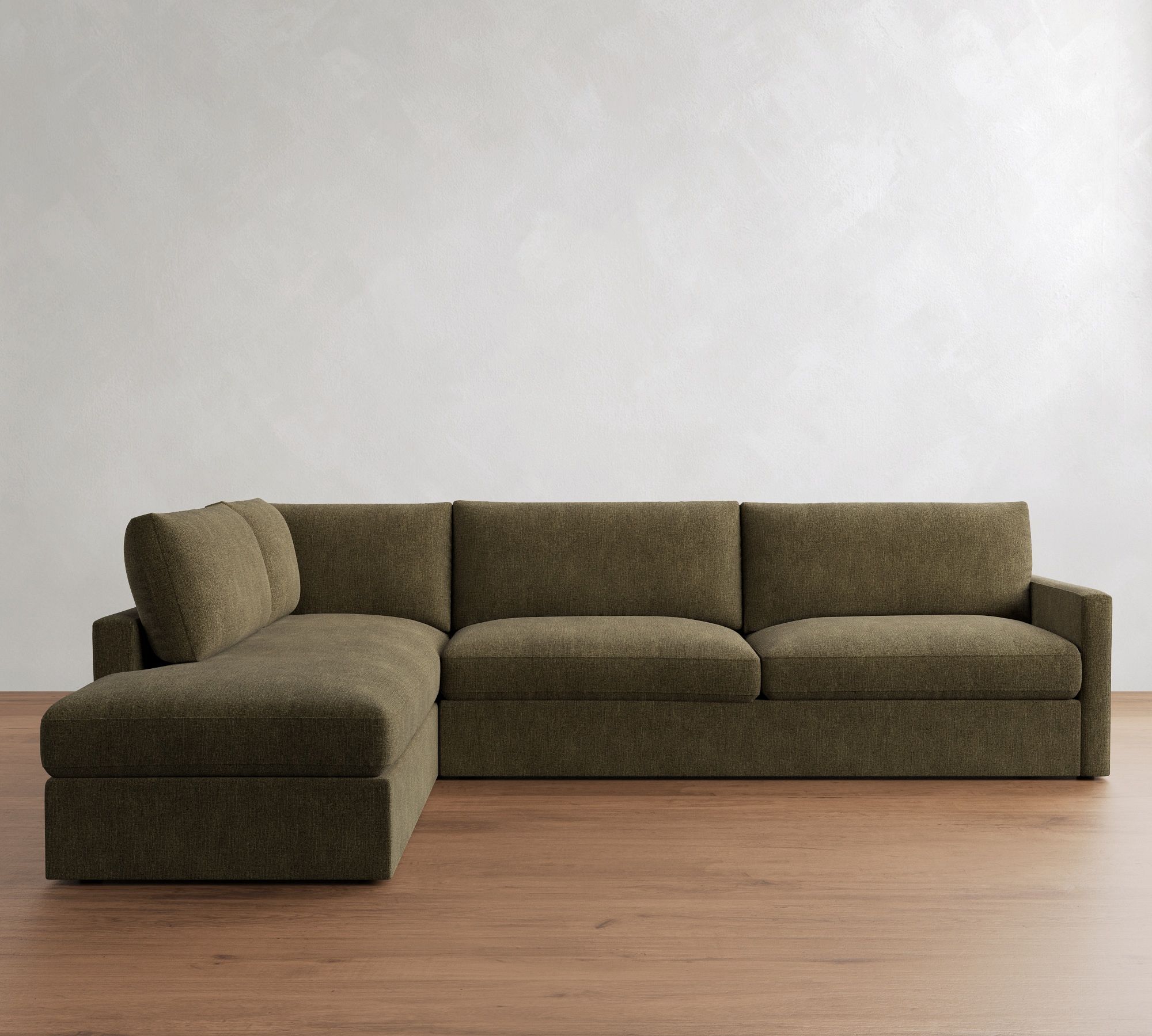 Westwood Slim Arm Return Bumper Sectional (114"-126")