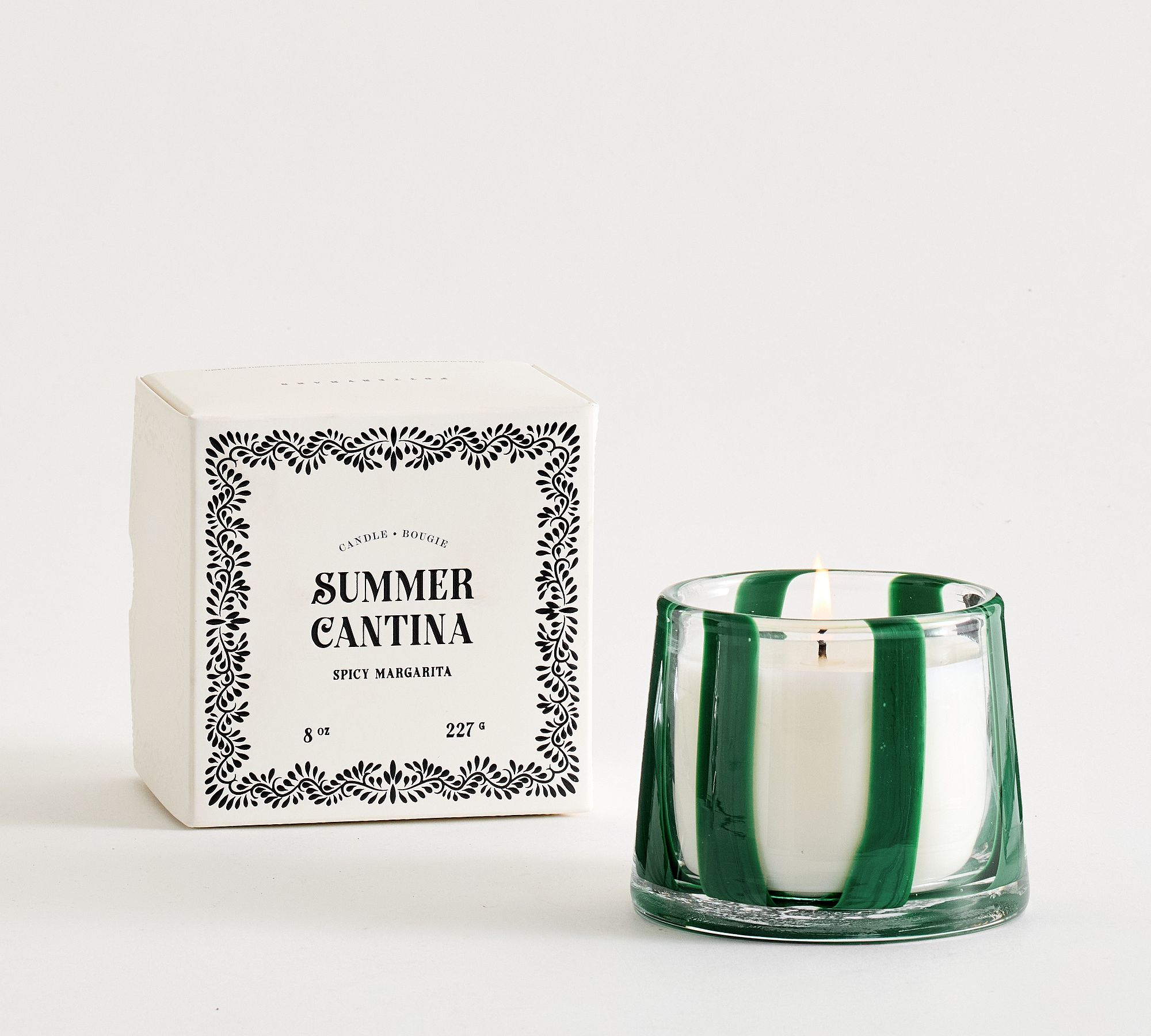 Striped Cocktail Candles - Thumbnail 4