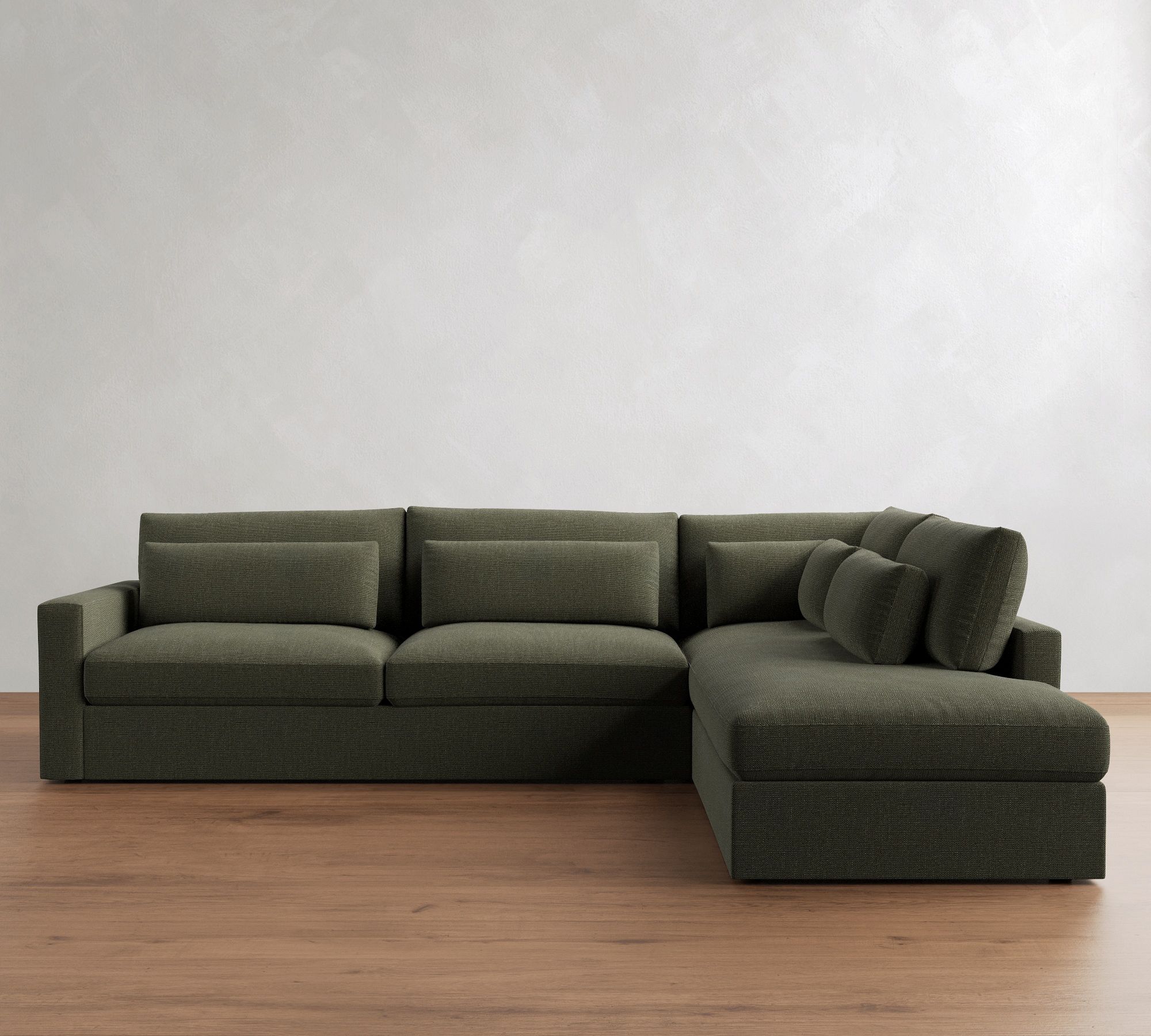 Westwood Roll Arm Deep Seat Return Bumper Sectional (125"-137") - thumbnail 2