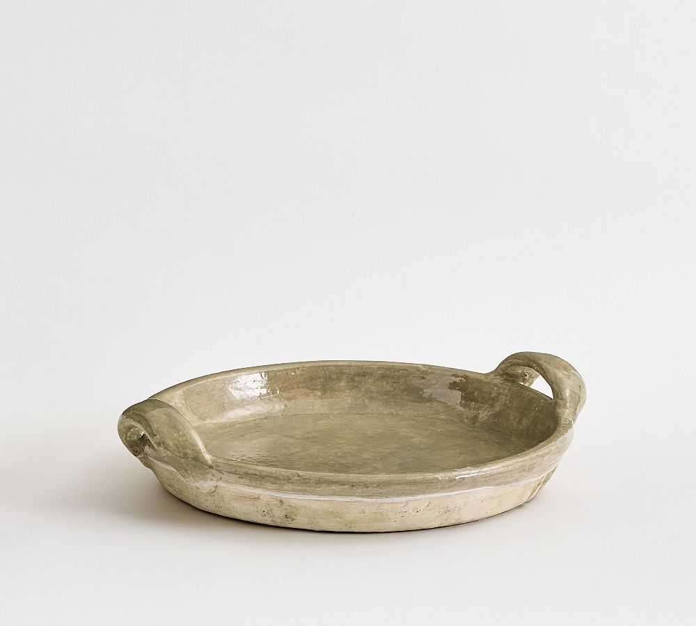 French Glaze Tray- Sage