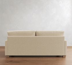 PB Comfort Modern Square Arm Deep Seat Sofa (62"&ndash;118")