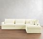 Westwood Slim Arm Deep Seat Slipcovered Return Bumper Sectional (119"-131")