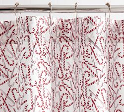 Candy Cane Shower Curtain