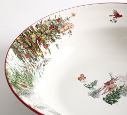 Enchanted Forest Serving Bowl