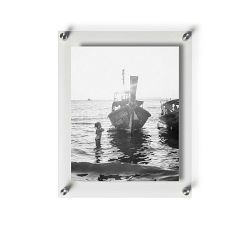 Acrylic Floating Double Panel Wall Frames