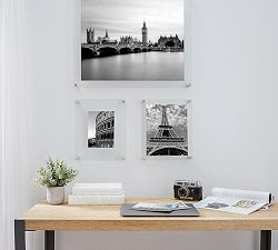 Acrylic Floating Double Panel Wall Frames