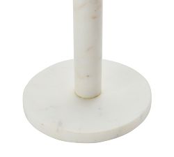 Modern Marble and Brass Paper Towel Holder