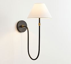 Open Box: Collins Sconce (19") - Bronze/Vintage Brass