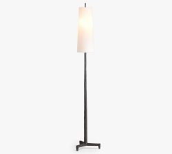 Open Box: Fallon Forged-Iron Floor Lamp (70")