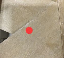 Open Box: Modern Farmhouse FSC® Eucalyptus Outdoor Sectional Right-Arm Loveseat Frame - Coastal Beachwood