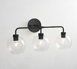 Open Box: Reagan Triple Sconce - Matte Black