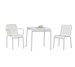 Kaylin Metal Rectangular Outdoor Table (28"w)