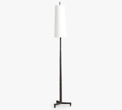 Open Box: Fallon Forged-Iron Floor Lamp (70")
