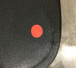 Open Box: Lucia X-Back Outdoor Dining Chair - Black