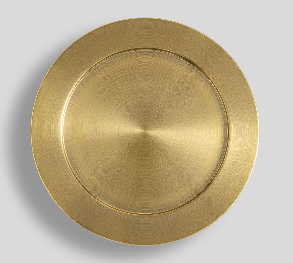 Everson Charger Plates - Set of 4 by Pottery Barn