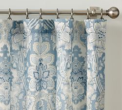 Open Box: Kravet Arboretum Light Filtering Curtain, 50"W x 84"L - Chambray Blue