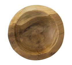 Teak Footed Decorative Bowls