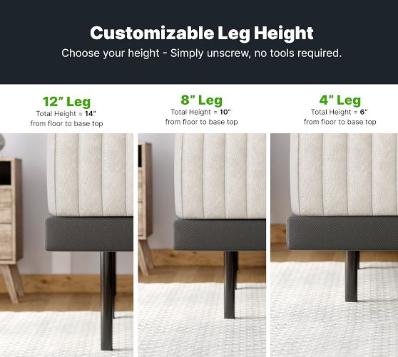 GhostBed Memory Foam Mattress and Adjustable Base - Thumbnail 5