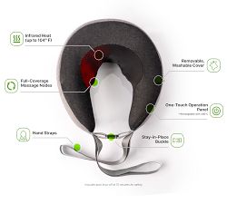 Ghostbed® Massaging Neck Pillow
