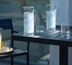 Hand Blown Glass Pitcher