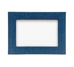 Open Box: Faux Grasscloth Frames, 4" X 6" - Indigo