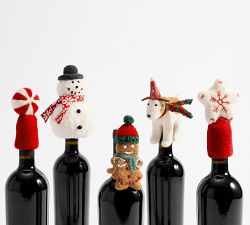 Gingerbread Wine Topper