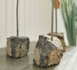 Hand-Carved Flock of Bird Objects