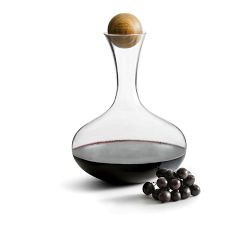 Nature White Oak Wine Carafe