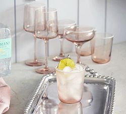 Mariposa Fine Line Double Old Fashioned Glasses, Set of 4