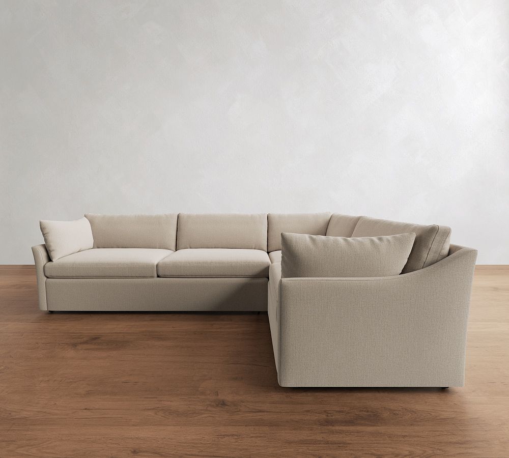 Reya 3-Piece Sectional (125") by Pottery Barn