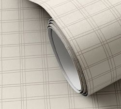 Water-Resistant Terralon Hand Checks Wallpaper