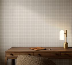 Water-Resistant Terralon Hand Checks Wallpaper