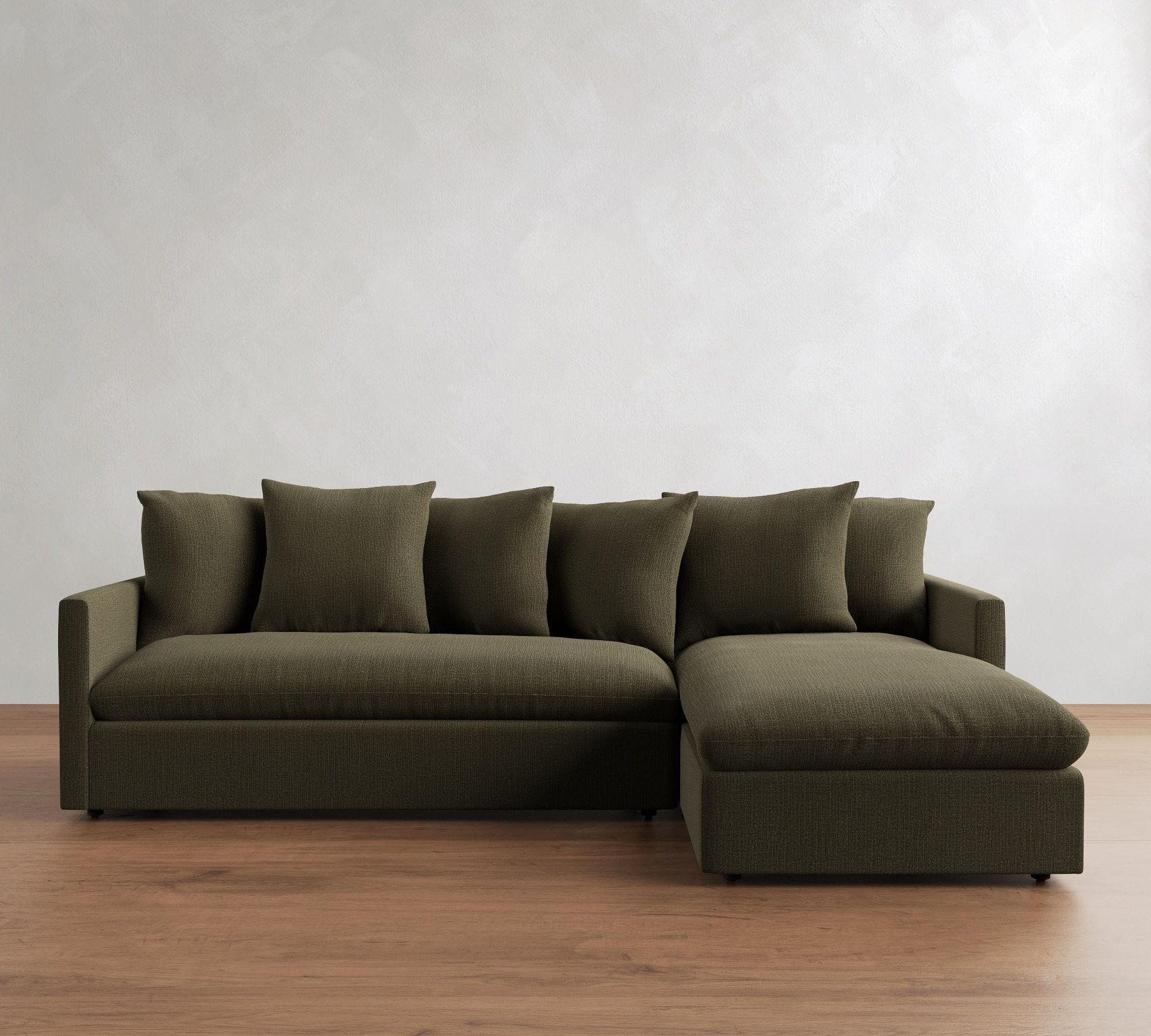 Union Scatterback Chaise Sectional (110") - thumbnail 3