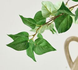 Faux Oversized Cluster Leaf Branch