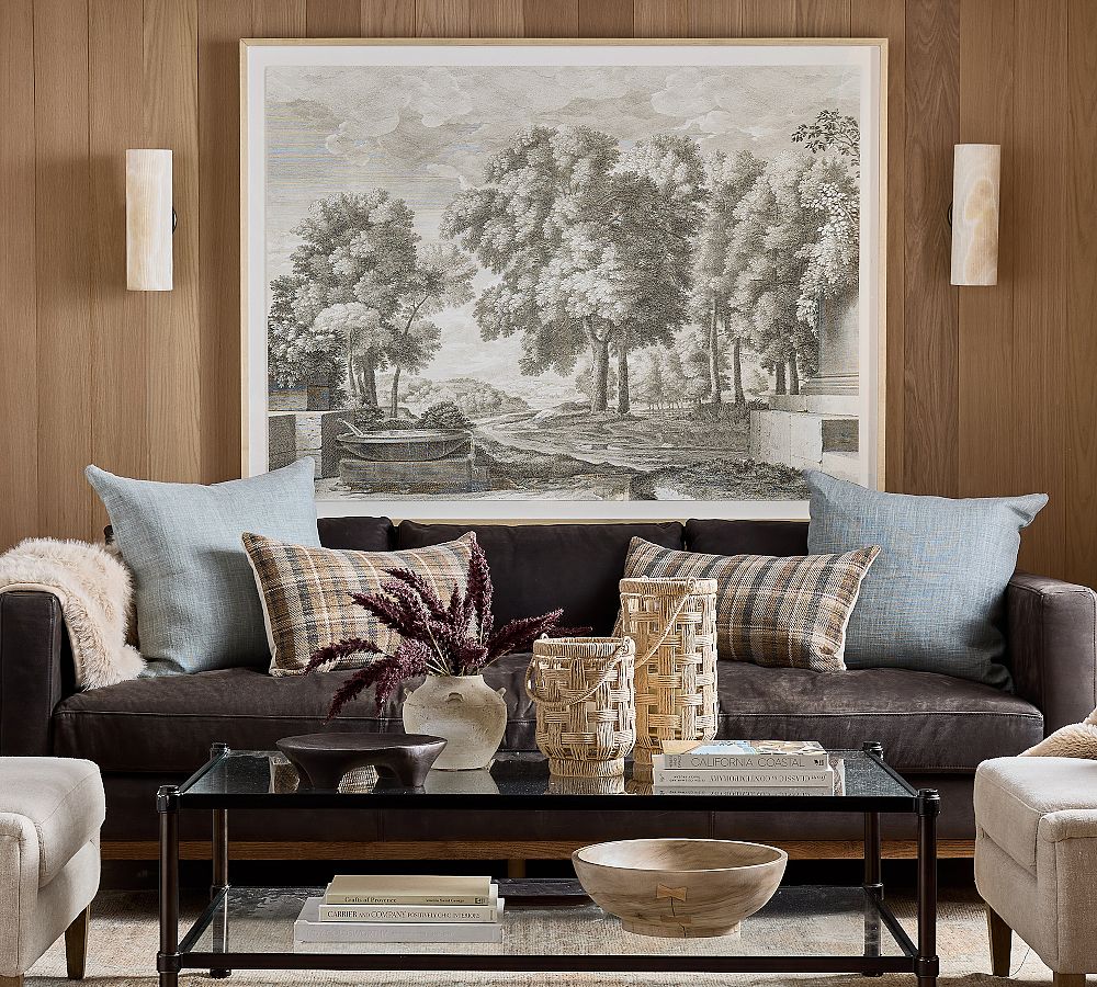 Etched Garden Framed Print by Pottery Barn