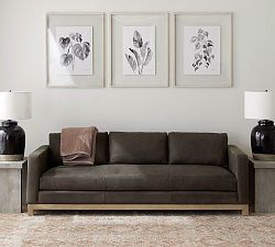 Graphite Banana Leaf  by The Artists Studio