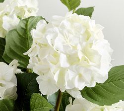 Faux Potted Hydrangea